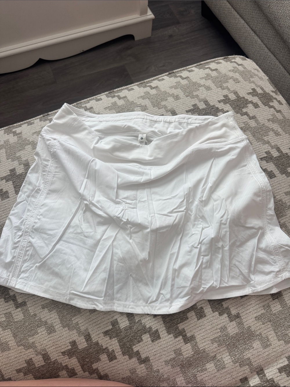 lululemon athletica white Mini Skirt